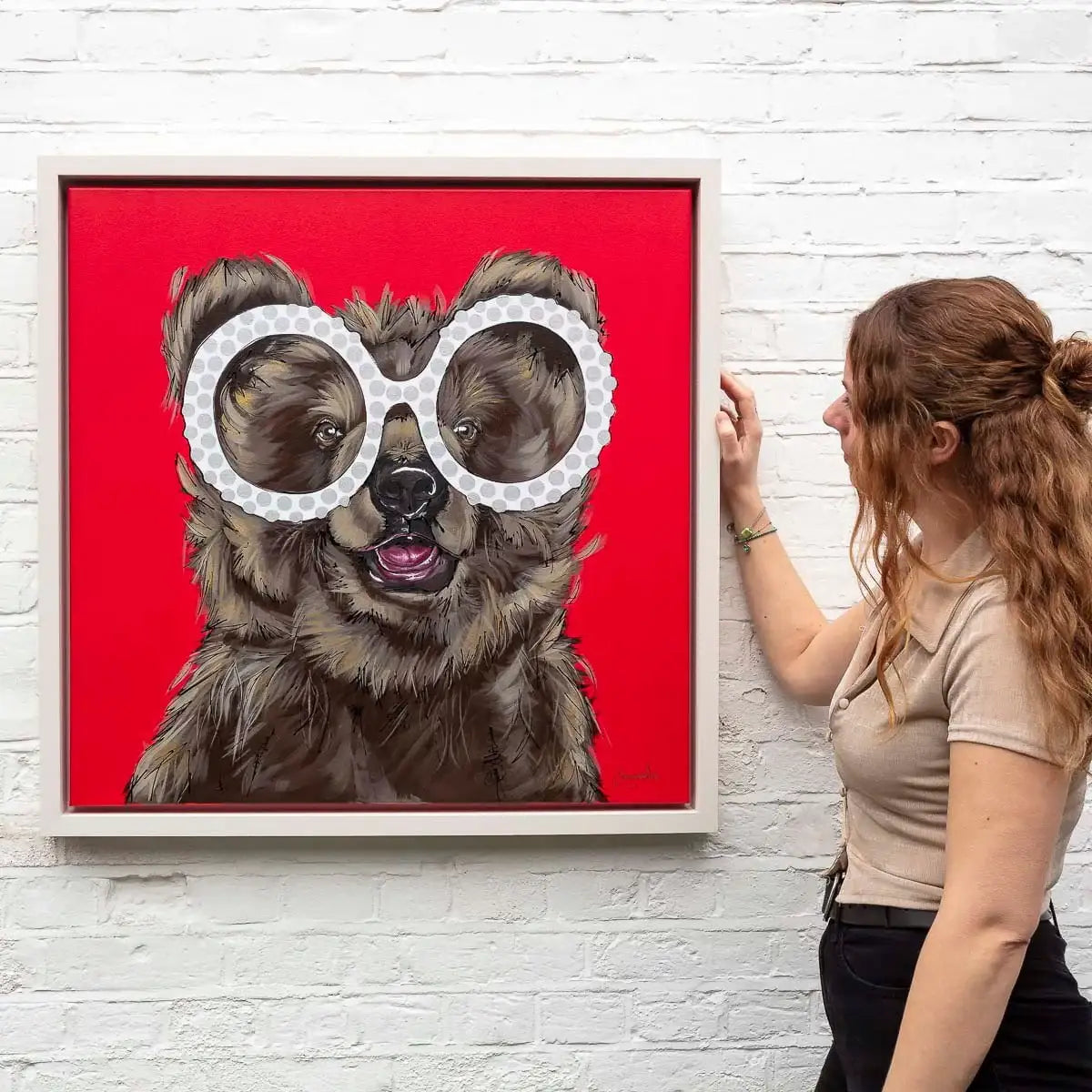 Meet George - Original by artist Amy Louise - Wyecliffe Galleries