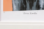 Rhino Rumble - Edition by artist Amy Louise - Wyecliffe Galleries