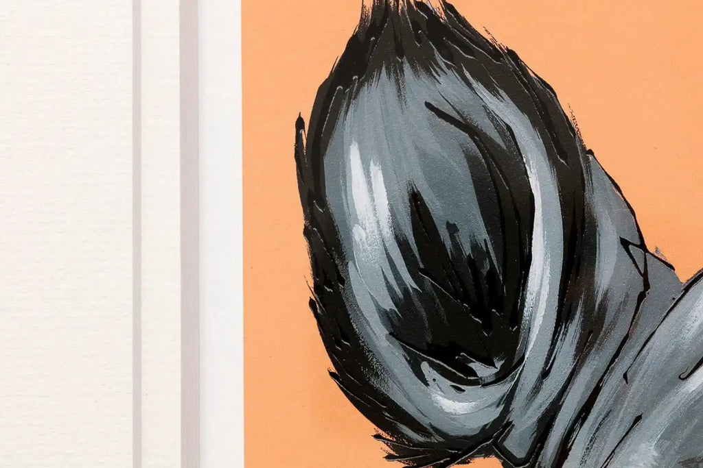 Rhino Rumble - Edition by artist Amy Louise - Wyecliffe Galleries