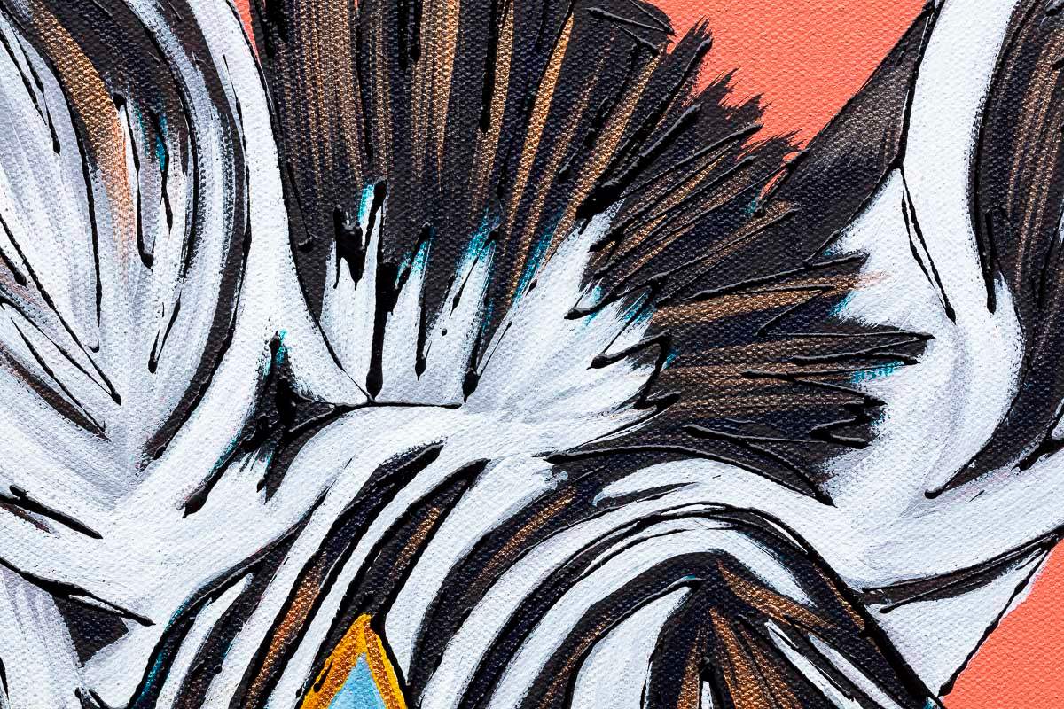 Starry Eyed - Original by artist Amy Louise - Wyecliffe Galleries