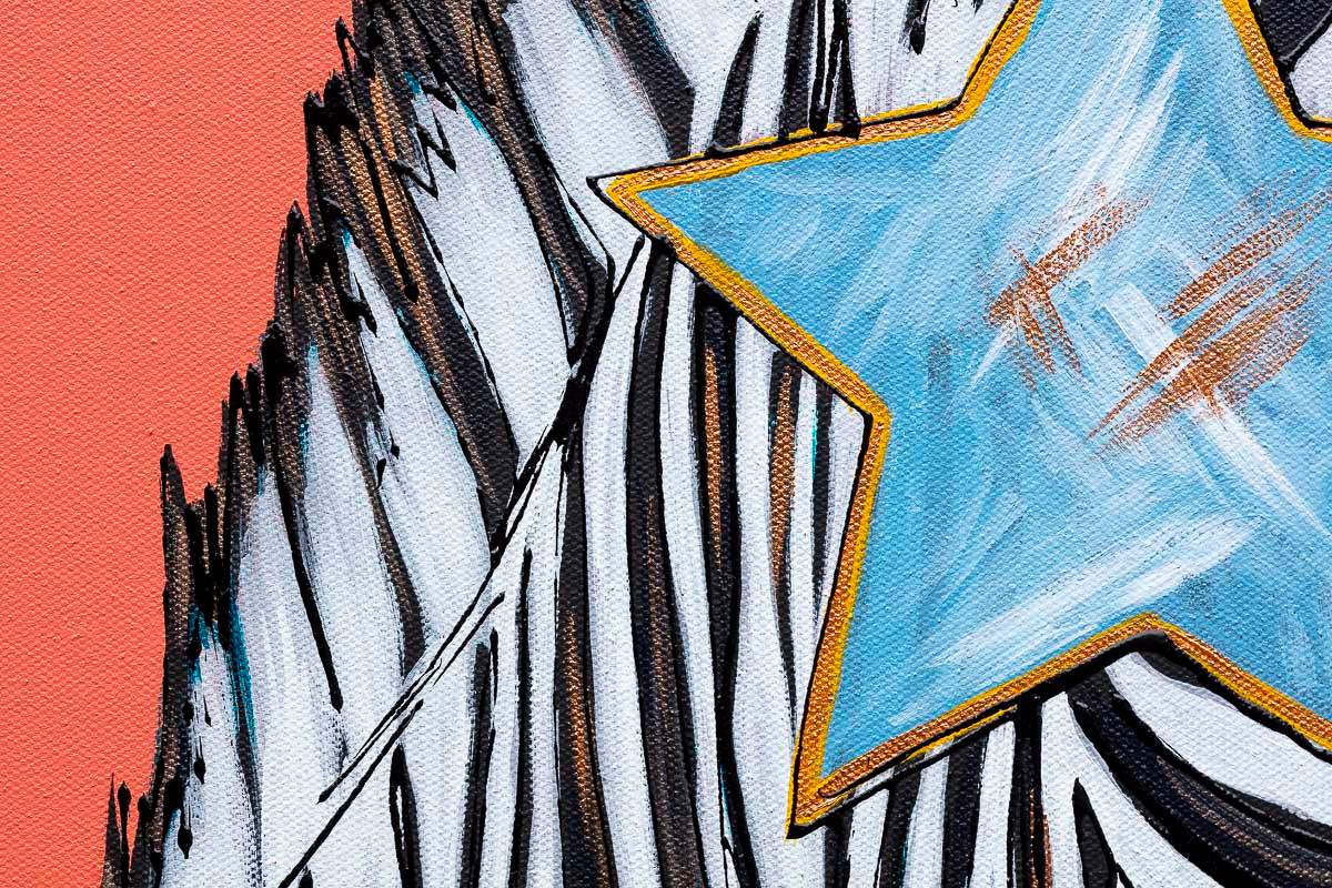 Starry Eyed - Original by artist Amy Louise - Wyecliffe Galleries