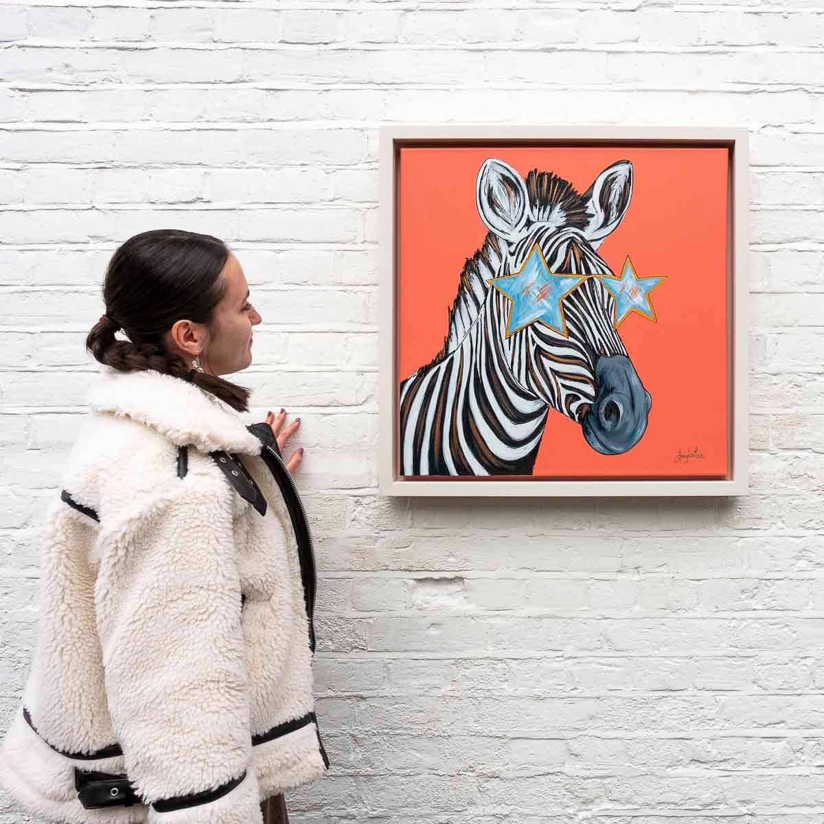 Starry Eyed - Original by artist Amy Louise - Wyecliffe Galleries