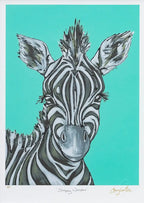 Stripey Wonder - Edition by artist Amy Louise - Wyecliffe Galleries