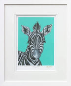 Stripey Wonder - Edition by artist Amy Louise - Wyecliffe Galleries