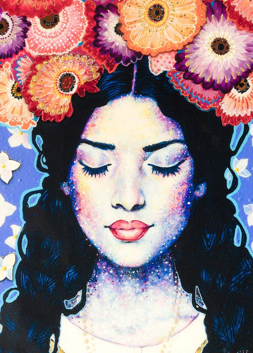 Danae - Limited Edition SOLD by artist Amylee - Wyecliffe Galleries