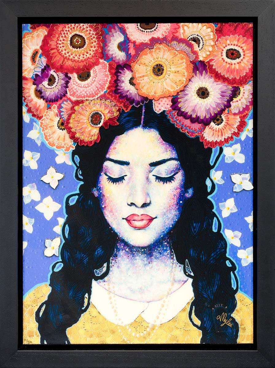 Danae - Limited Edition SOLD by artist Amylee - Wyecliffe Galleries