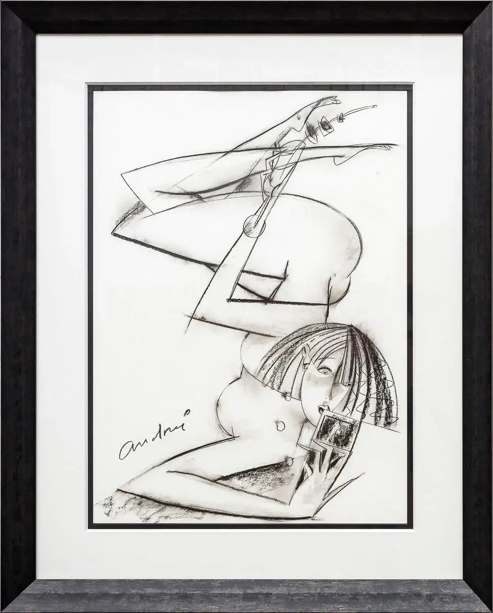 Appletini App - Original Study - SOLD by artist Andrei Protsouk - Wyecliffe Galleries