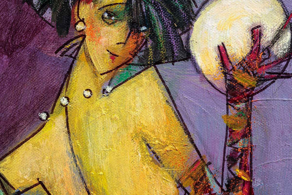 Baller - Original by artist Andrei Protsouk - Wyecliffe Galleries