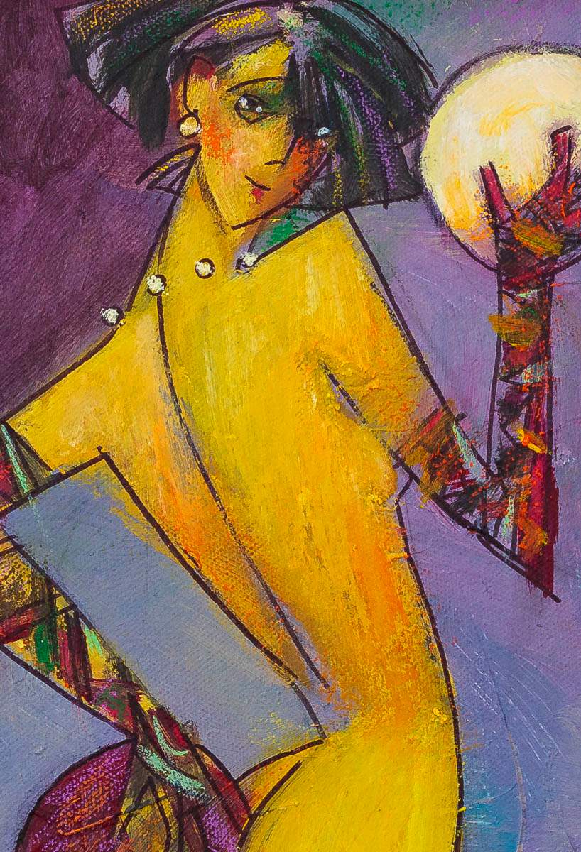 Baller - Original by artist Andrei Protsouk - Wyecliffe Galleries