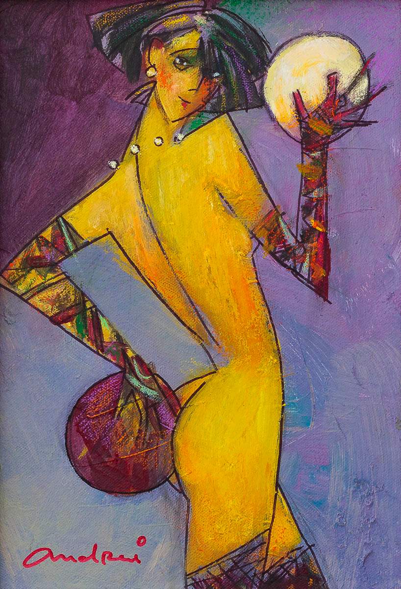 Baller - Original by artist Andrei Protsouk - Wyecliffe Galleries