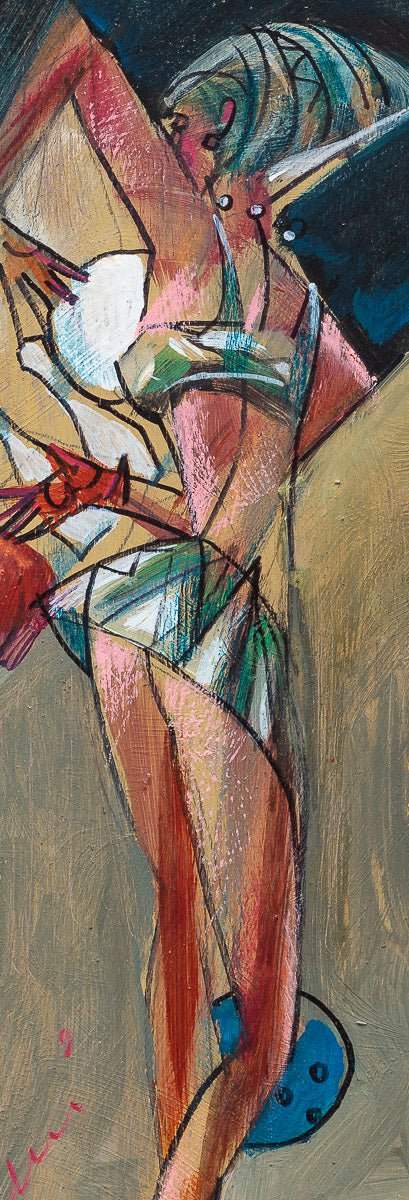 Ballers Rollers - Original - SOLD by artist Andrei Protsouk - Wyecliffe Galleries