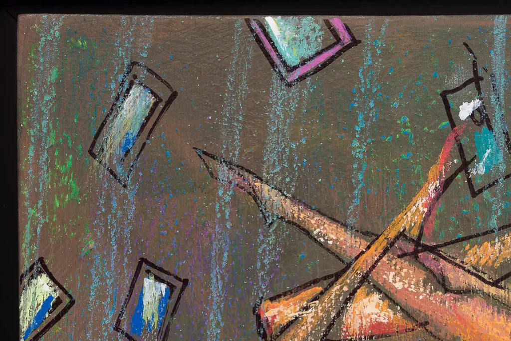 Fallen Apple - Original by artist Andrei Protsouk - Wyecliffe Galleries