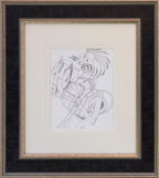 Fancy Dress Party - Original Line Study by artist Andrei Protsouk - Wyecliffe Galleries