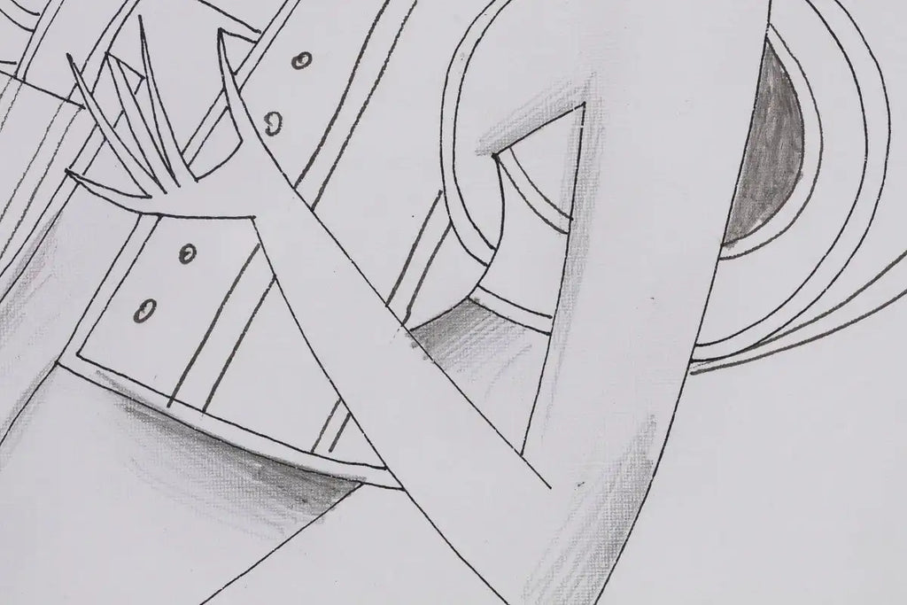 Fancy Dress Party - Original Line Study by artist Andrei Protsouk - Wyecliffe Galleries