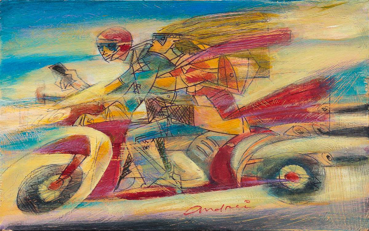 Hush Hour - Original by artist Andrei Protsouk - Wyecliffe Galleries