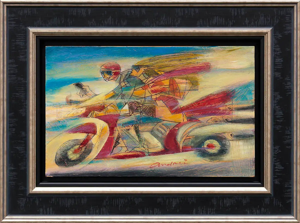 Hush Hour - Original by artist Andrei Protsouk - Wyecliffe Galleries