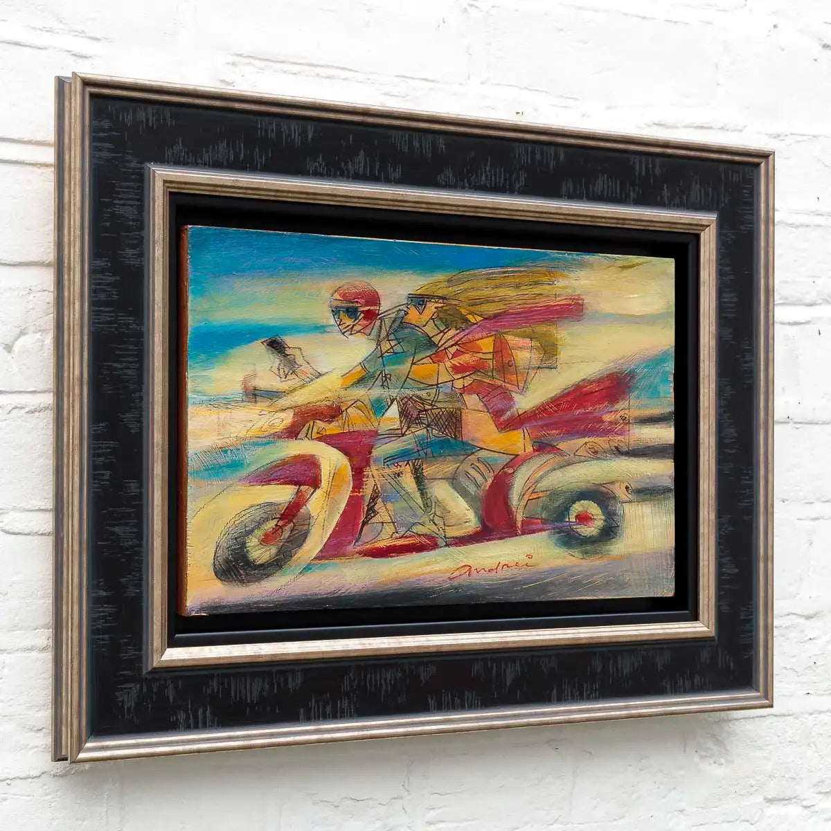 Hush Hour - Original by artist Andrei Protsouk - Wyecliffe Galleries