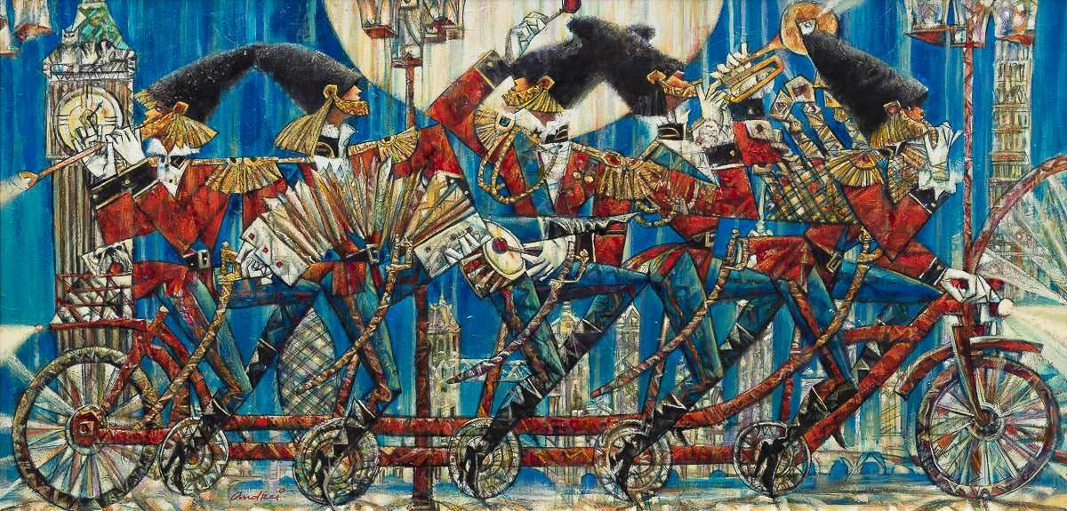 London Orchestra Symphony - Original by artist Andrei Protsouk - Wyecliffe Galleries