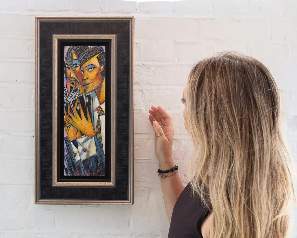 Love Is An Open Book - Original by artist Andrei Protsouk - Wyecliffe Galleries