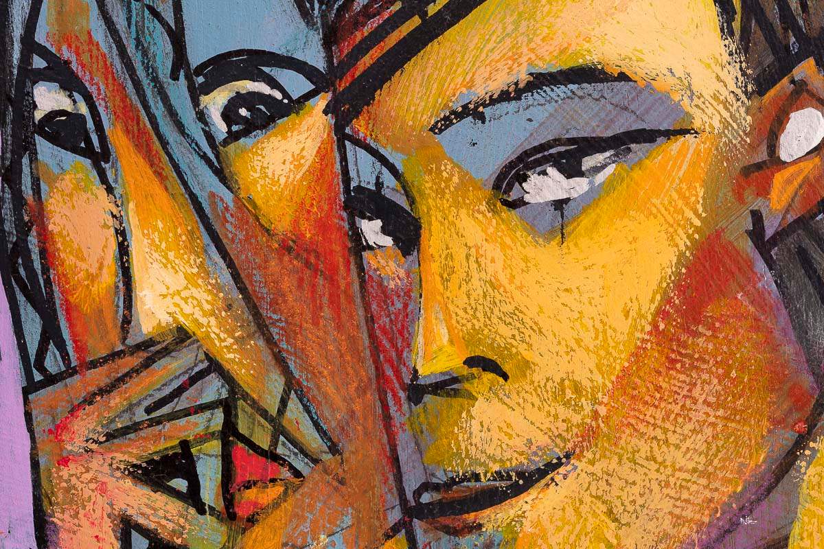 Love Is An Open Book - Original by artist Andrei Protsouk - Wyecliffe Galleries