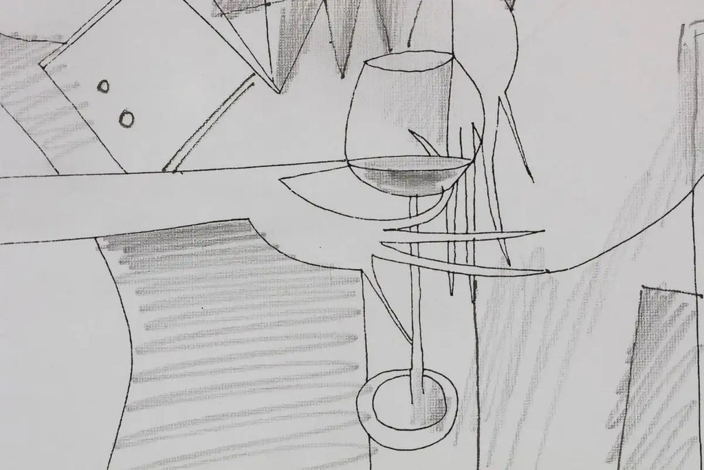 Love Twist - Original Line Study - SOLD by artist Andrei Protsouk - Wyecliffe Galleries