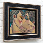 Lovers - Original - SOLD by artist Andrei Protsouk - Wyecliffe Galleries