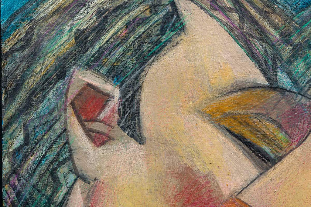 Lovers - Original - SOLD by artist Andrei Protsouk - Wyecliffe Galleries