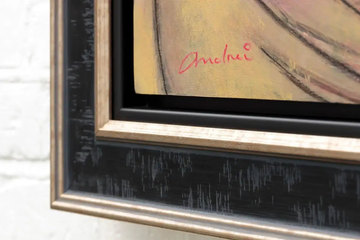 Lovers - Original - SOLD by artist Andrei Protsouk - Wyecliffe Galleries