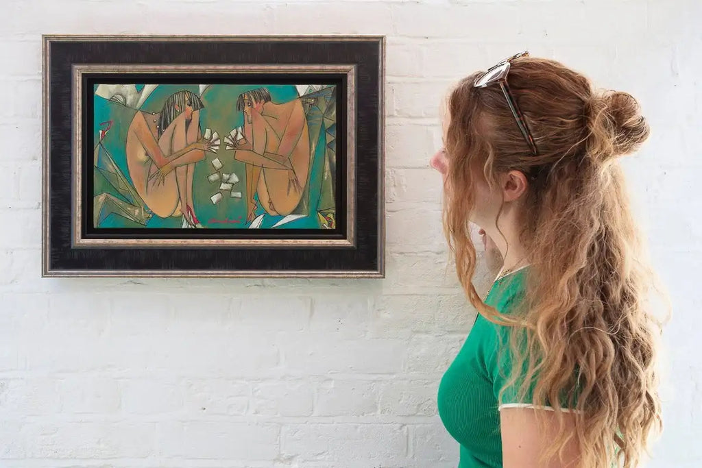 Lucky Hand - Original by artist Andrei Protsouk - Wyecliffe Galleries