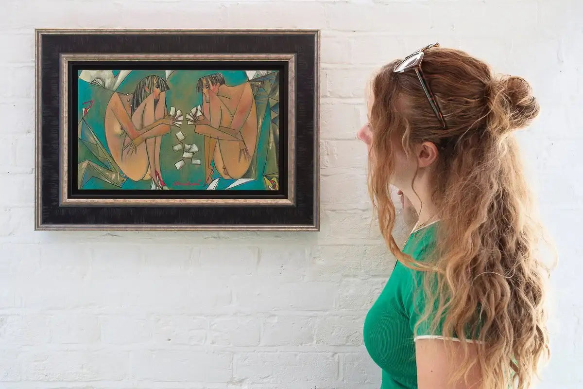 Lucky Hand - Original by artist Andrei Protsouk - Wyecliffe Galleries