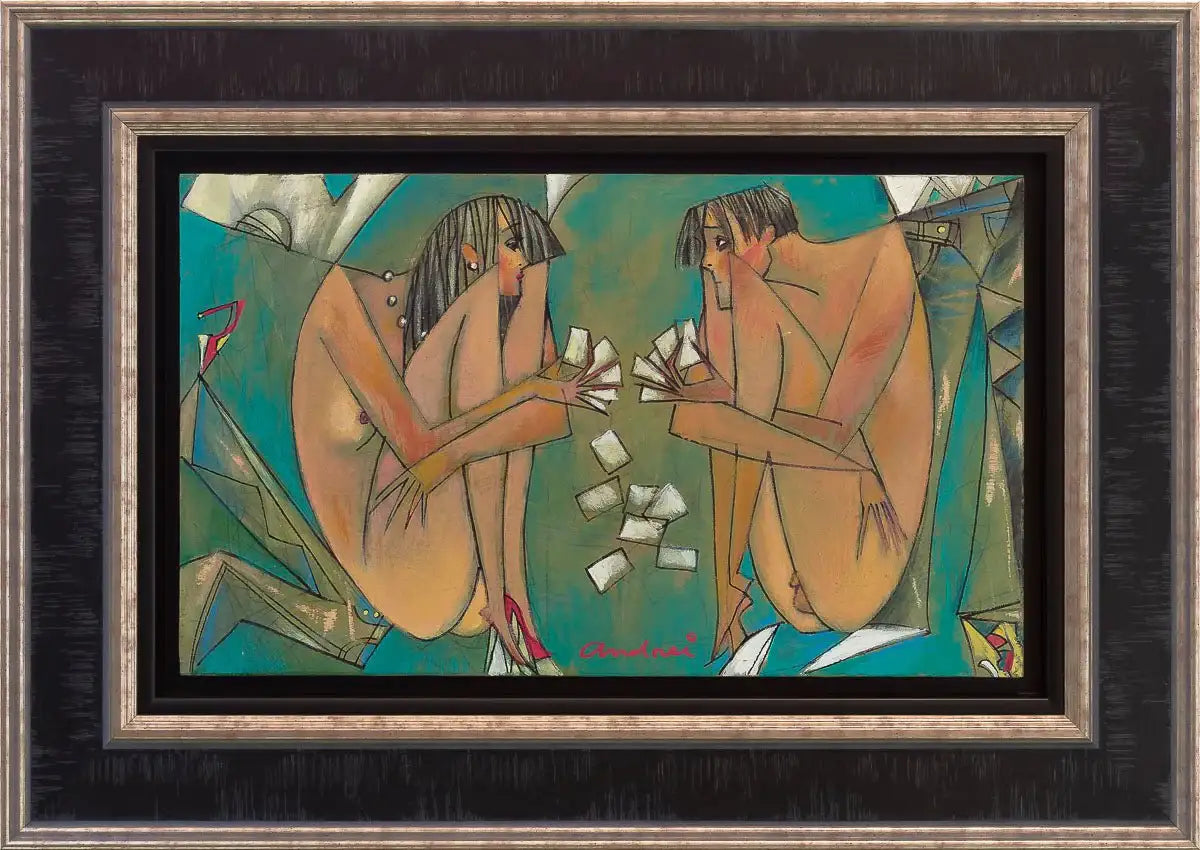 Lucky Hand - Original by artist Andrei Protsouk - Wyecliffe Galleries