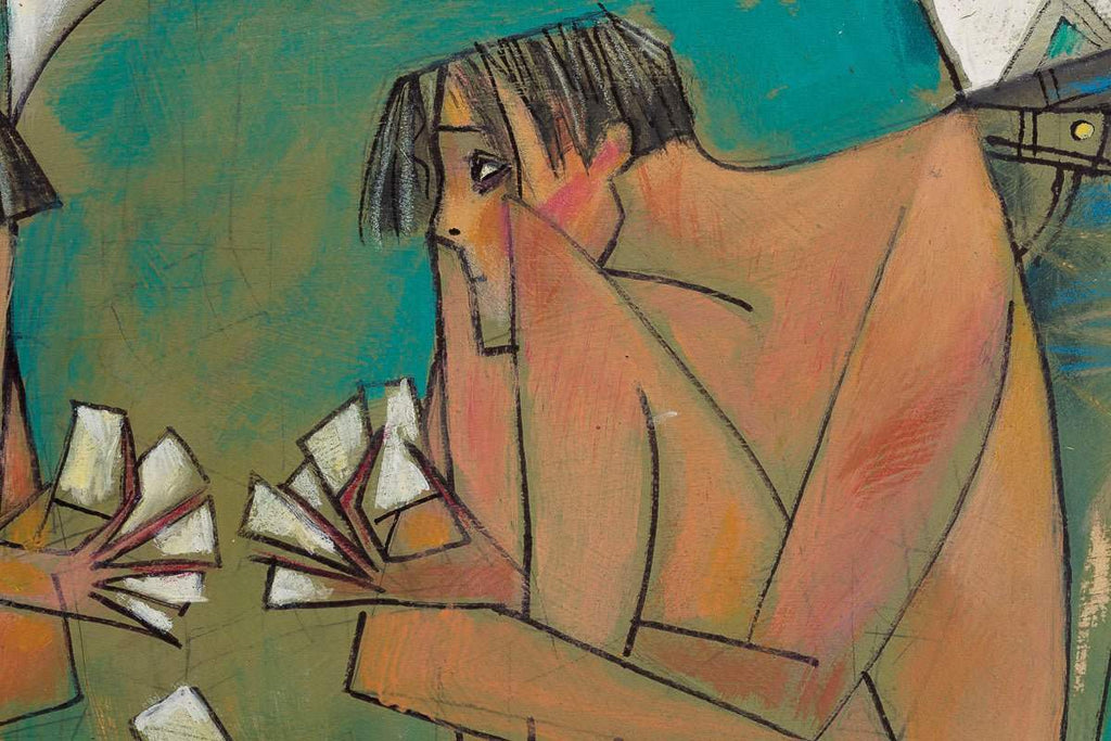 Lucky Hand - Original by artist Andrei Protsouk - Wyecliffe Galleries