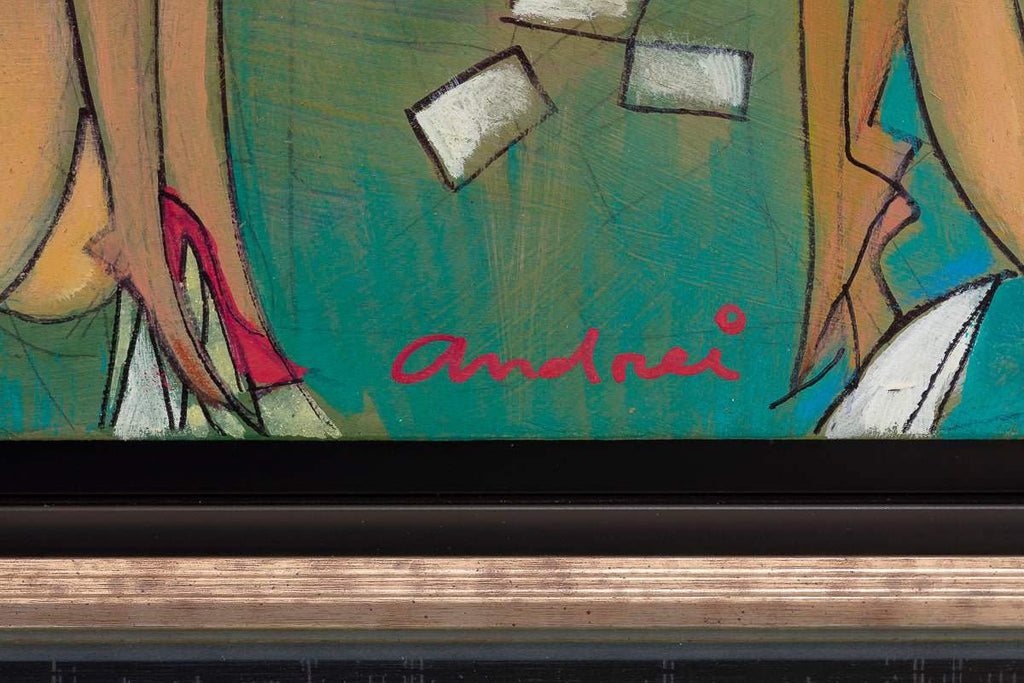 Lucky Hand - Original by artist Andrei Protsouk - Wyecliffe Galleries