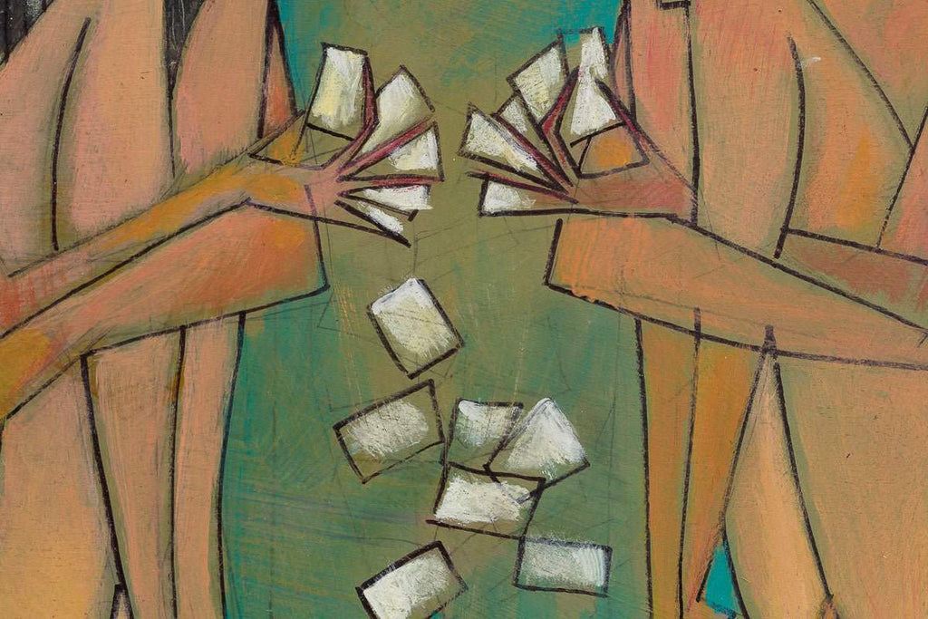 Lucky Hand - Original by artist Andrei Protsouk - Wyecliffe Galleries