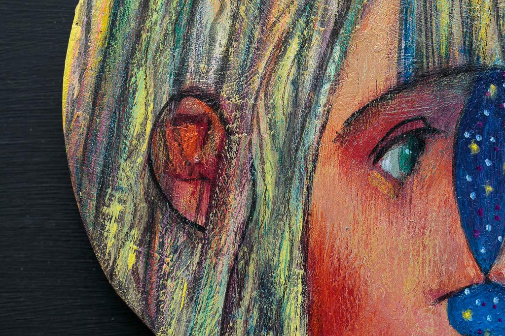 Milkshake - Original - SOLD by artist Andrei Protsouk - Wyecliffe Galleries