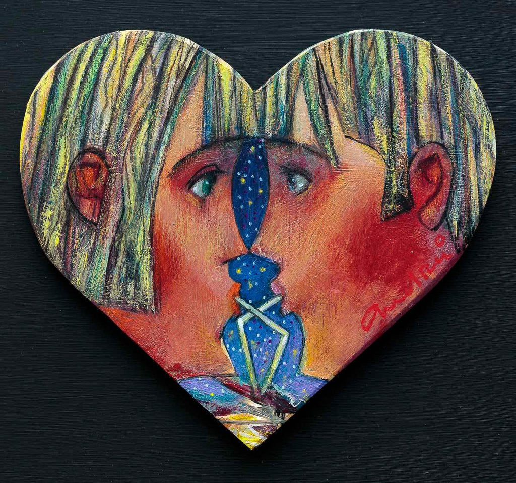 Milkshake - Original - SOLD by artist Andrei Protsouk - Wyecliffe Galleries