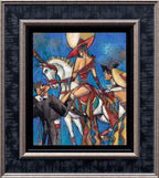 New Horse - Original by artist Andrei Protsouk - Wyecliffe Galleries