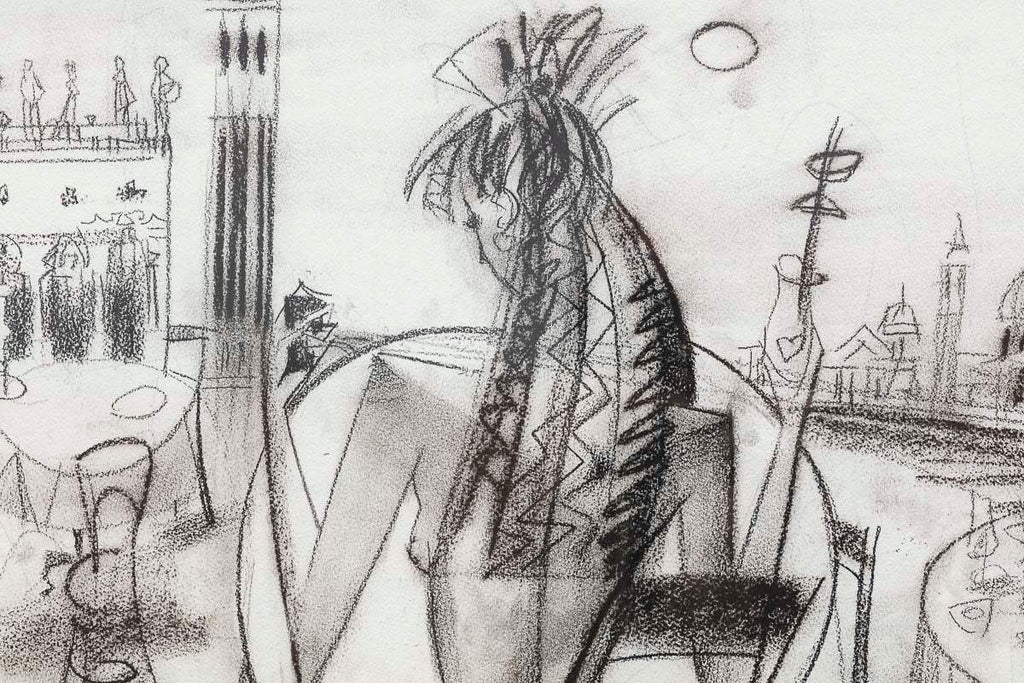 St Marks Square - Original - SOLD by artist Andrei Protsouk - Wyecliffe Galleries