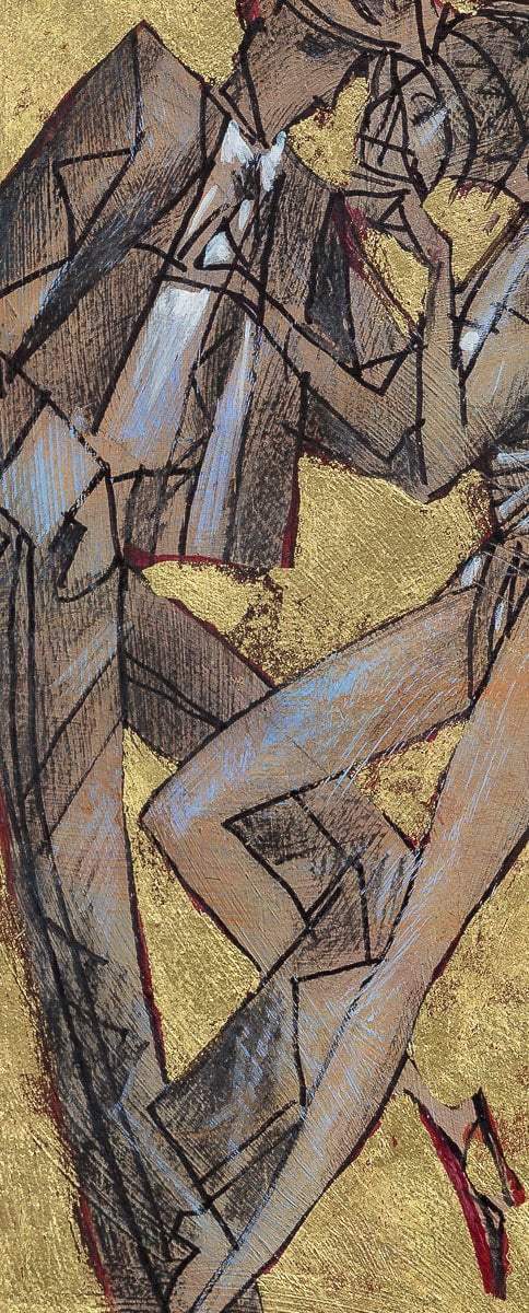 Tango Break - Original - SOLD by artist Andrei Protsouk - Wyecliffe Galleries