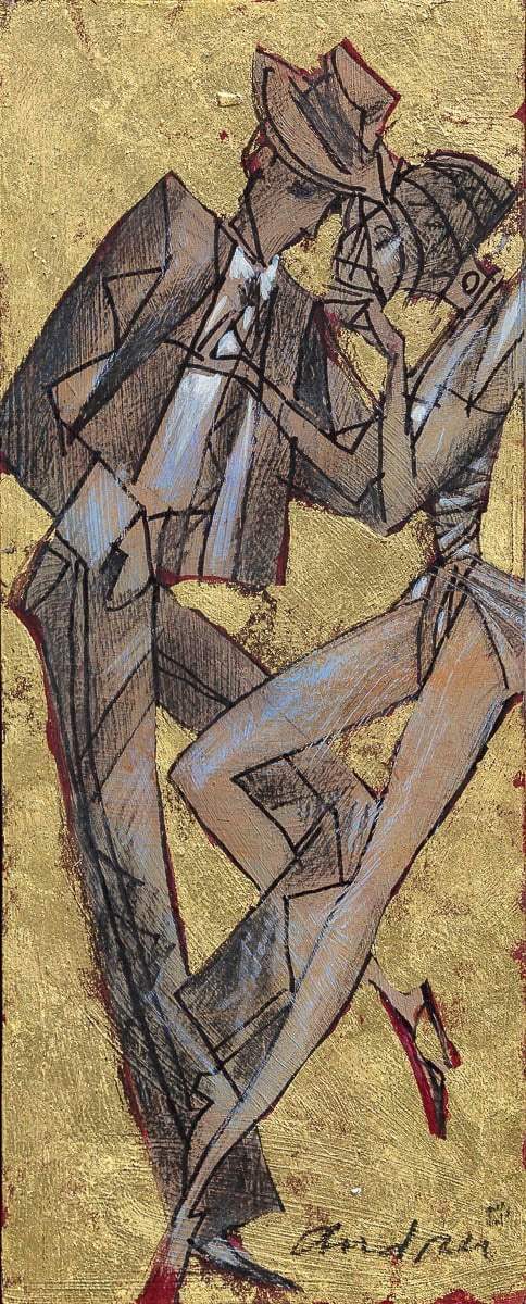 Tango Break - Original - SOLD by artist Andrei Protsouk - Wyecliffe Galleries