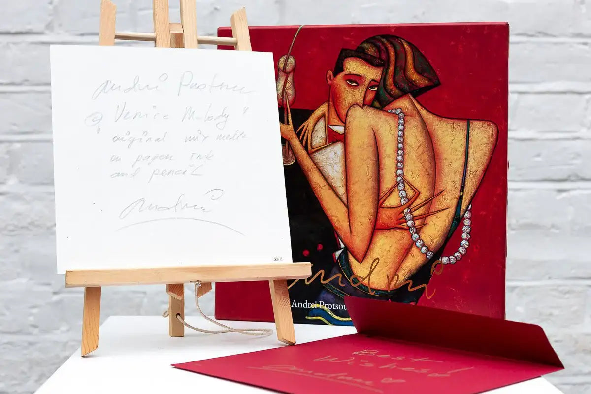 The Art Of Love - Deluxe Book - Artist Proof by artist Andrei Protsouk - Wyecliffe Galleries