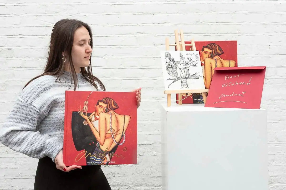 The Art Of Love - Deluxe Book - Artist Proof by artist Andrei Protsouk - Wyecliffe Galleries