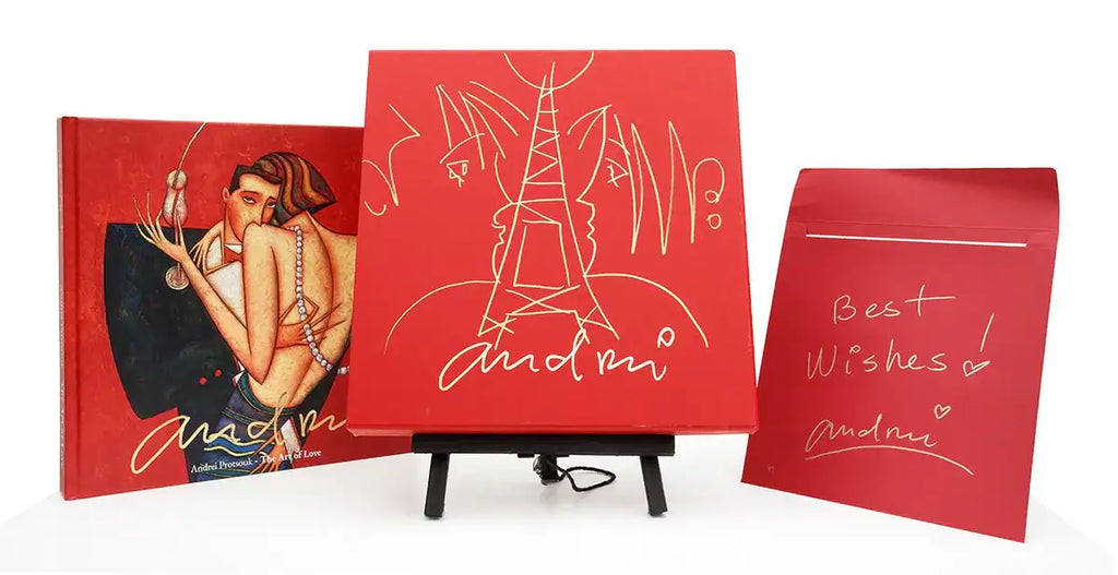 The Art Of Love - Tour Deluxe Book - Artist Proof by artist Andrei Protsouk - Wyecliffe Galleries
