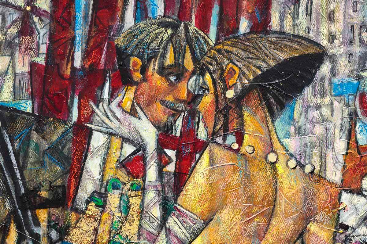 Tour De La Eiffel - Original - SOLD by artist Andrei Protsouk - Wyecliffe Galleries