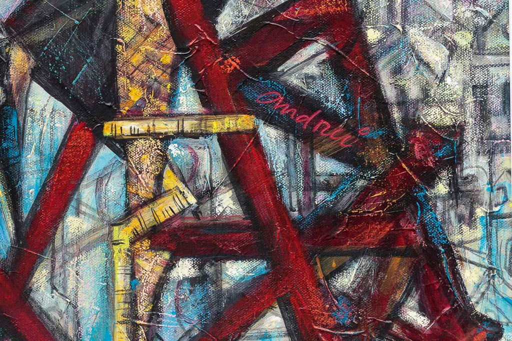 Tour De La Eiffel - Original - SOLD by artist Andrei Protsouk - Wyecliffe Galleries