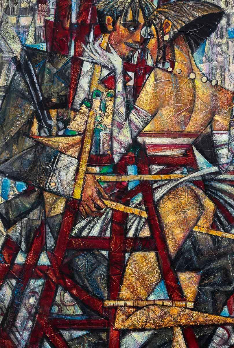 Tour De La Eiffel - Original - SOLD by artist Andrei Protsouk - Wyecliffe Galleries