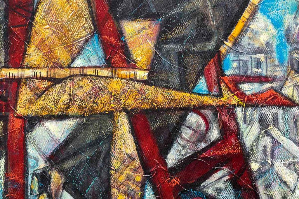 Tour De La Eiffel - Original - SOLD by artist Andrei Protsouk - Wyecliffe Galleries