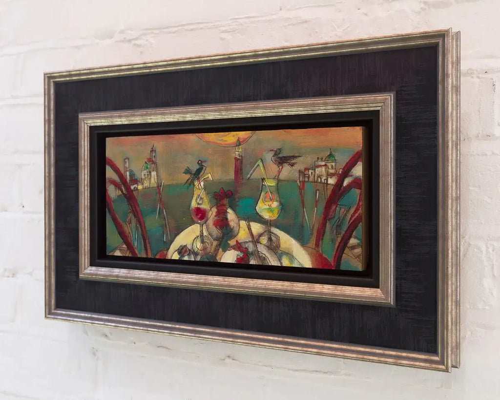 Venice For Two - Original by artist Andrei Protsouk - Wyecliffe Galleries