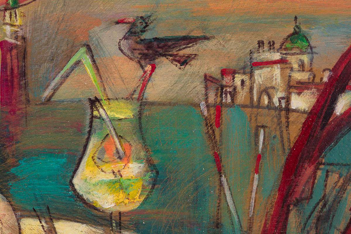 Venice For Two - Original by artist Andrei Protsouk - Wyecliffe Galleries