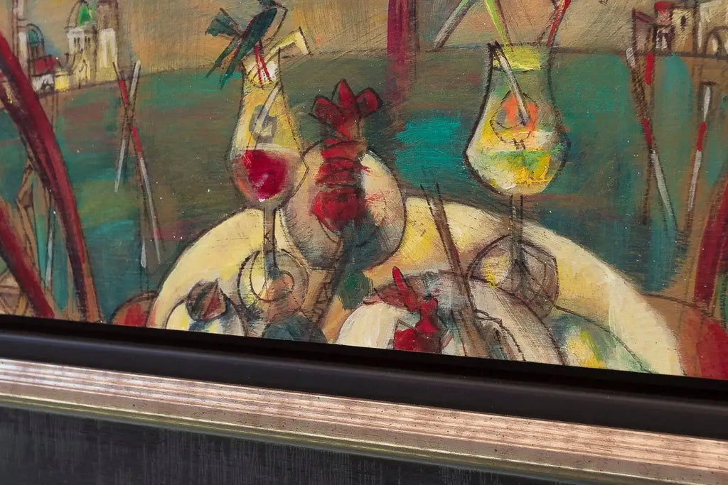 Venice For Two - Original by artist Andrei Protsouk - Wyecliffe Galleries